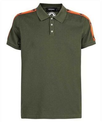 Dsquared2 Poloshirt Dsquared2 TAPE TENNIS POLO ICONIC XXL