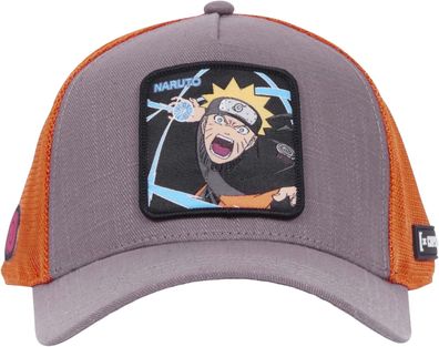 Offizielle Naruto Shippuden Capslab Trucker Cap - Kappe mit Naruto Uzumaki Patch Logo