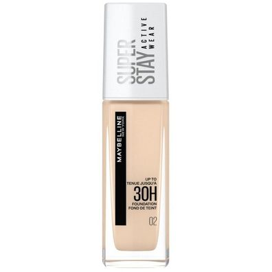 Maybelline New York Superstay Active Wear Foundation - 02 Naked Ivory