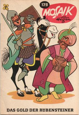 Mosaik Comics Heft Nr 129 von 1967 Hannes Hegen Digedags Original Vintage Sammeln