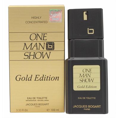 Jacques Bogart One Man Show Gold Edition Eau de Toilette 100ml Spray