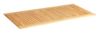 Pure Tischplatte 160x90 Teak Natur