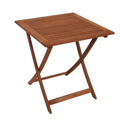 Klapptisch 70 x 70 cm Eukalyptus