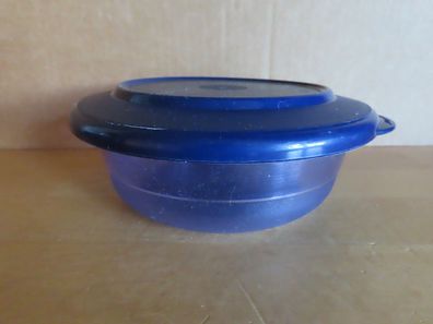 Aufbewahrungsschale Schüssel mit Deckel blau Tafelperle 275ml Tupperware