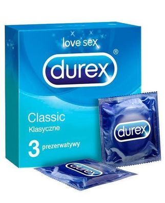 Durex Classic Kondome 3er Pack