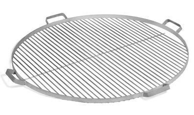 Grillrost mit 4 Griffen aus Edelstahl 80 cm