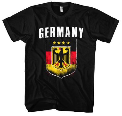 Deutschland T-Shirt | Deutschland Trikot EM WM Flagge Fanartikel Germany | M5