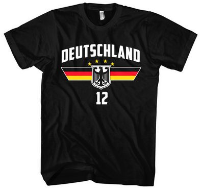 Deutschland T-Shirt Deutschland Trikot EM WM Flagge Fanartikel Germany | M11 FB