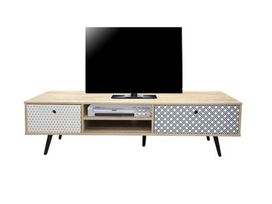 Mailbox Lowboard MDF White Wash