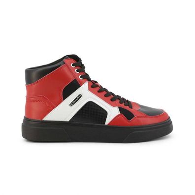 Duca di Morrone - Schuhe - Sneakers - NICK-BLACK-RED - Herren - red, black