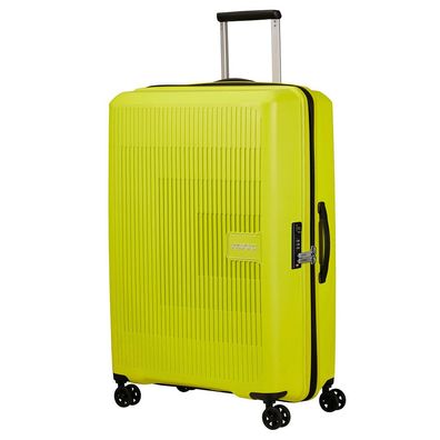 American Tourister Aerostep Spinner L 77/28 EXP TSA 146821, Light Lime, Unisex