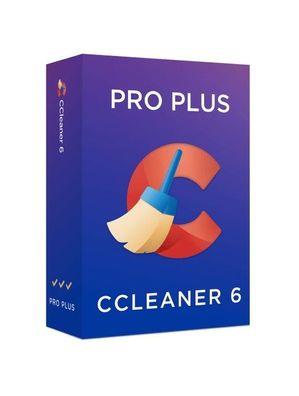 CCleaner 6 Professional Plus | 1 Jahr | für Windows/ MAC/ Android