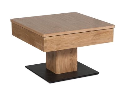 Couchtisch Beistelltisch Wildeiche 67x67 cm