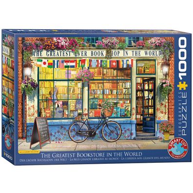EuroGraphics 6000-5351 Der großartigste Buchladen der Welt 1000-Teile Puzzle
