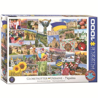 Eurographics 6000-5753 Globetrotter Ukraine 1000 Teile Puzzle