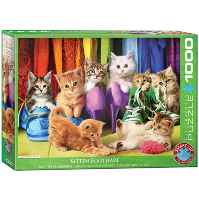 EuroGraphics 6000-5543 Katzen Pride 1000 Teile Puzzle