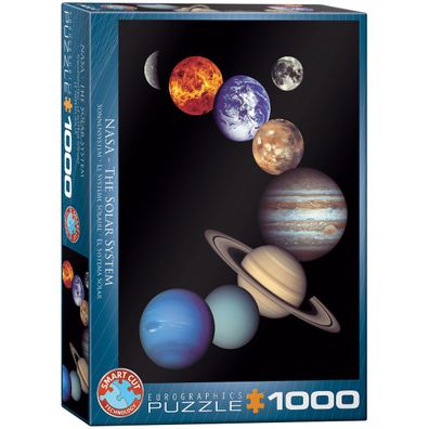 EuroGraphics 6000-0100 NASA Sonnensystem 1000 Teile Puzzle