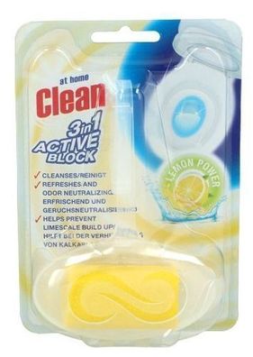 Bio-Clean Zitronen-WC-Hänger, 40g - Frische Duftnote