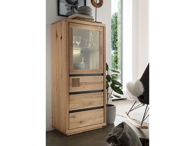 Highboard IV Wohnzimmerschrank 65x148x40 Wildeiche