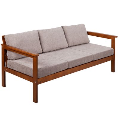 Sofa Cozy 3-Sitzer Forest Brown City09