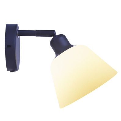 Wandleuchte Carpenter Ø15 in Schwarz/ Beige