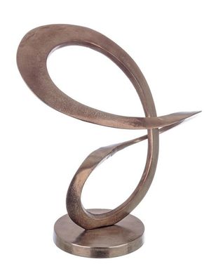 Deko Skulptur Nipp Aluminium Bronze 35x18x41