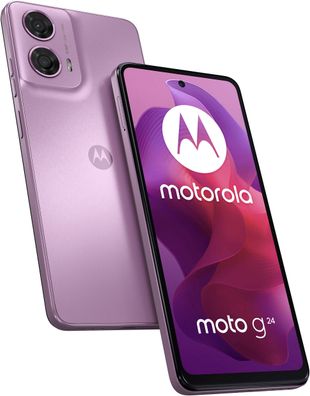 Motorola moto g24 128 GB, pink lavender (B)