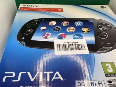 Kundenauftrag: PS Vita Pch-1104 OVP crystal Wifi + 3G incl. 2 Games und mehr
