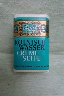 alte 4711 Kölnisch Wasser Creme Seife Eau de Colgne Glockengasse Mühlens 100g