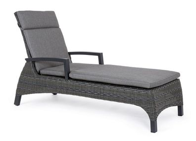 Sonnenliege Britton 70 x 205 x 72 cm Aluminium