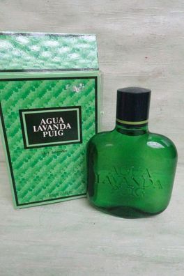 altes Agua Lavanda Puig dry lavender 400ml Vintage Parfum Herren Spanien