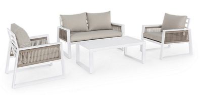 Lounge 4er Set Captiva Aluminium