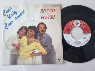 Ricchi e Poveri - Ciao Italy Ciao Amore 7'' Vinyl Germany