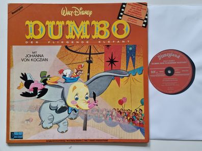 Walt Disney/ Johanna von Koczian - Dumbo Vinyl LP Germany