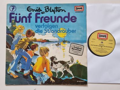 Enid Blyton - Fünf Freunde verfolgen die Strandräuber, Folge 7 Vinyl LP