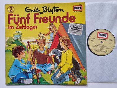 Enid Blyton - Fünf Freunde im Zeltlager, Folge 2 Vinyl LP Germany