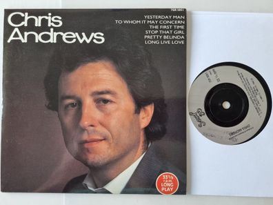 Chris Andrews - Yesterday man/ Pretty Belinda/ Long live love 7'' Vinyl EP UK