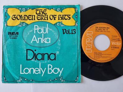 Paul Anka - Diana/ Lonely boy 7'' Vinyl Germany
