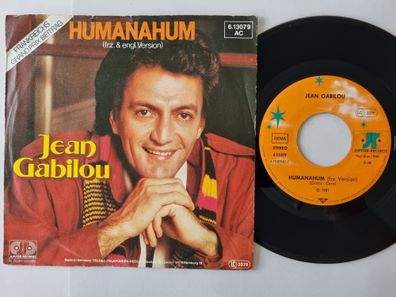 Jean Gabilou - Humanahum 7'' Vinyl Germany SUNG IN FRENCH & English
