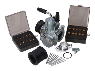 Tuning Vergaser Kit 17,5mm für Simson S50, S51, S53, S70, S83, SR50, SR80