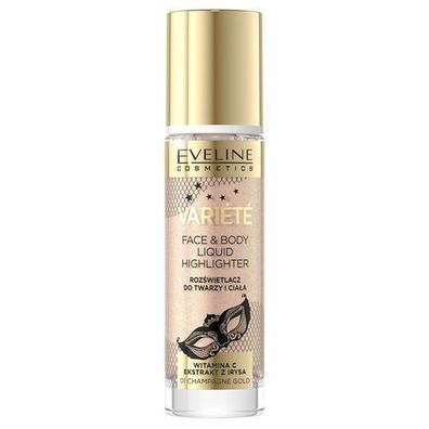 Eveline Cosmetics Champagne Gold Flüssiger Highlighter Palette