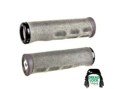 ODI MTB Griffe F-1 Series Dread Lock Lock-On 2.1 130mm Tinker Juarez Sig. grau