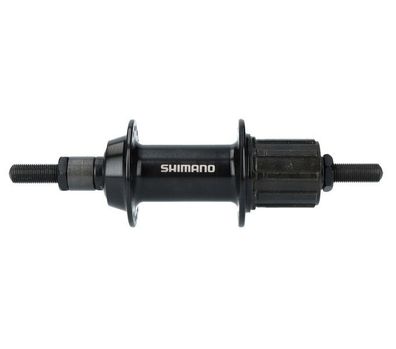 Shimano Hinterradnabe FH-TY500 7-fach 36 Loch Vollachse 135mm schwarz