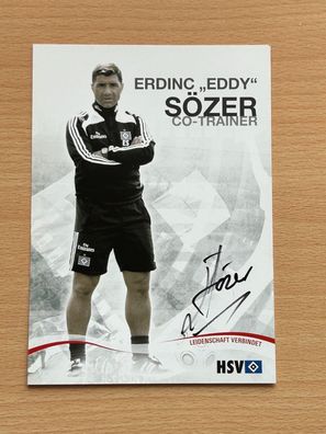 Erdinc "Eddy" Sözer HSV Hamburger SV Autogrammkarte original signiert #S10702