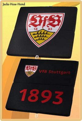 VfB Stuttgart Sitzkissen Klappkissen Kissen 1893 Logo Gr. 34,5x34,5x2,5cm NEU