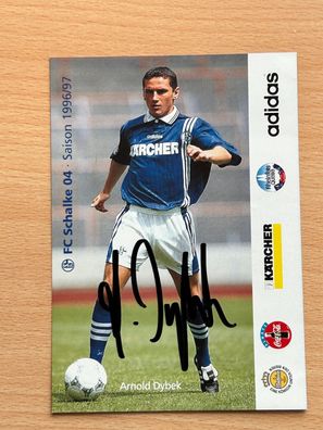 Arnold Dybek FC Schalke 04 Autogrammkarte original signiert #S10458