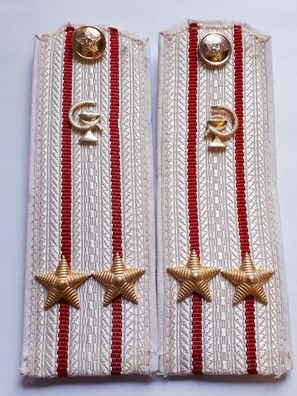 Sowjetische Armee Schulterklappen Parade ärztlicher Dienst Oberstleutnant