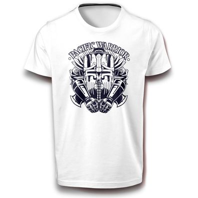 Gepanzerter Tempelritter Pacific Krieger Ritter Templer Kämpfer T-Shirt Baumwolle