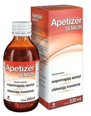Apetizer Senior Syrup, 100ml - Verdauungsanreger