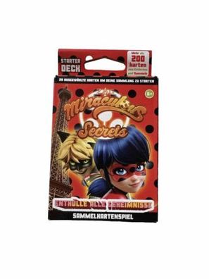 Miraculous Secrets Sammelkartenspiel - Starter Deck NEU OVP